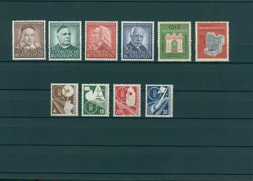 BUND Sammlung 1949-1953 postfrisch (204236)