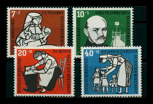 BUND 1956 Nr 243-246 postfrisch (204937)