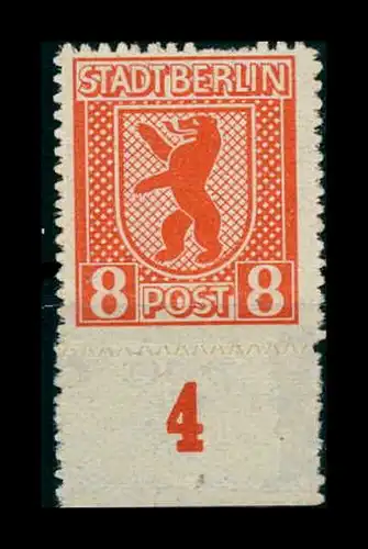 SBZ 1945 Nr 3B postfrisch (204992)