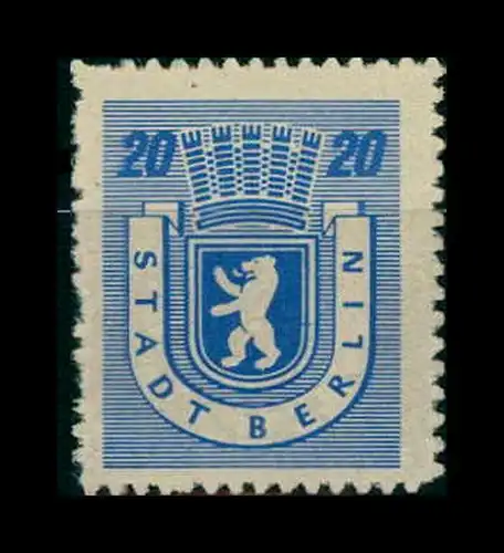 SBZ 1945 Nr 6B postfrisch (205027)