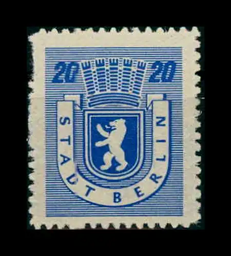 SBZ 1945 Nr 6B postfrisch (205038)