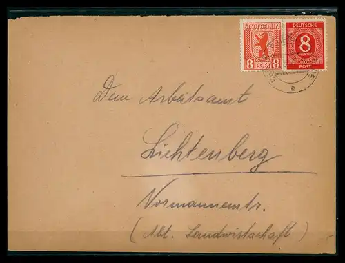 SBZ BERLIN-BRANDENBURG Brief siehe Beschreibung (205378)