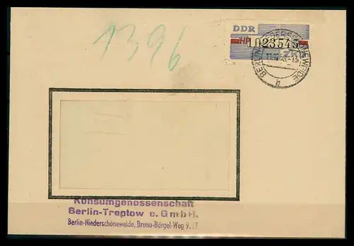 DDR ZKD 1959 BRIEF Nr 28 HP siehe Beschreibung (205597)