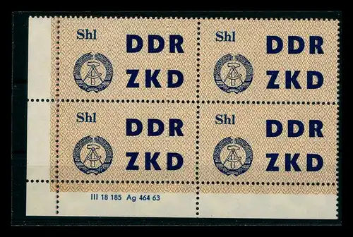 DDR DIENST 1963 Nr 14 postfrisch (205778)