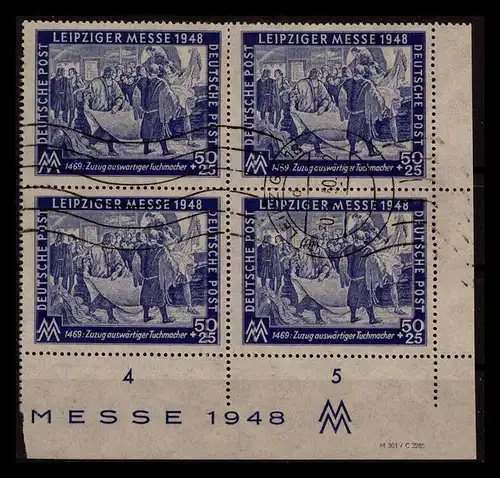 SBZ 1948 Nr 199 DV gestempelt (206151)