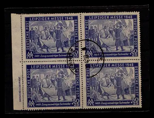 SBZ 1948 Nr 199 DZ gestempelt (206152)