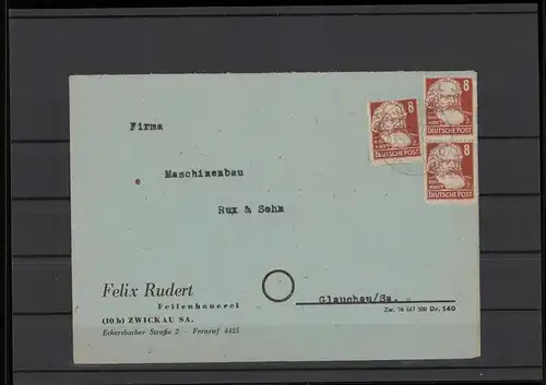 SBZ 1948 Nr 214 MEF siehe Beschreibung (208629)