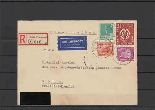 BERLIN 1956 Brief siehe Beschreibung (209920)