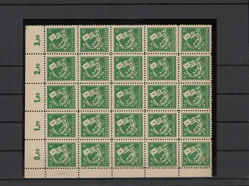SBZ 1945 Nr 95AXd p2 postfrisch (210088)