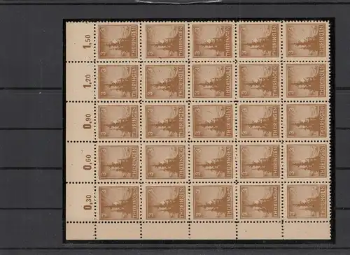 SBZ 1945 Nr 92AY z1 postfrisch (210105)