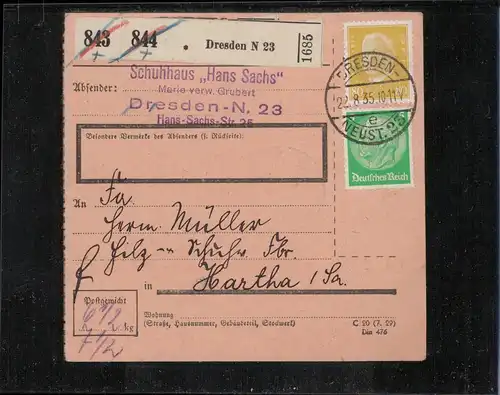 DEUTSCHES REICH 1930 Nr 437 u.a. gestempelt (211461)