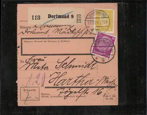 DEUTSCHES REICH 1930 Nr 437 u.a. gestempelt (211472)