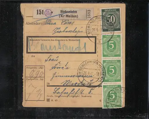 KONTROLLRAT 1946 Nr 932 u.a. gestempelt (211523)
