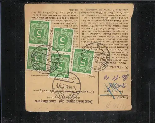 KONTROLLRAT 1946 Nr 932 u.a. gestempelt (211523)