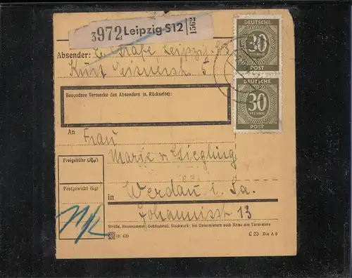 KONTROLLRAT 1946 Nr 928 gestempelt (211526)