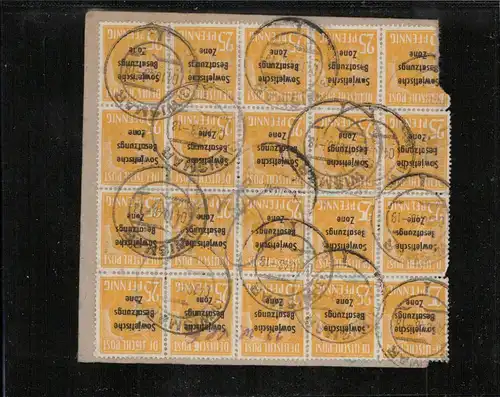 SBZ 1948 Nr 189 u.a. gestempelt (211536)