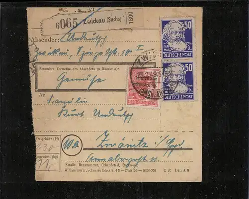 SBZ 1948 Nr 192 u.a. gestempelt (211537)