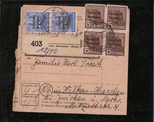 SBZ 1948 Nr 194 u.a. gestempelt (211541)