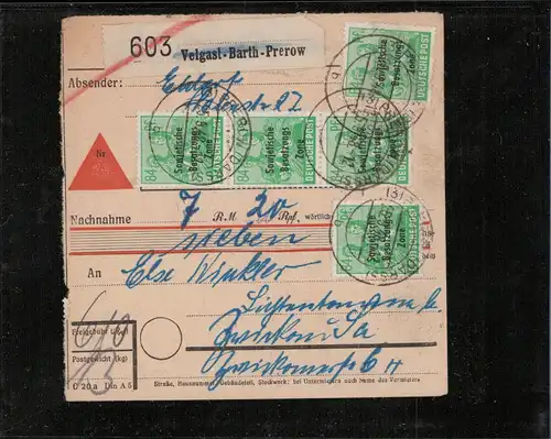 SBZ 1948 Nr 197 u.a. gestempelt (211546)