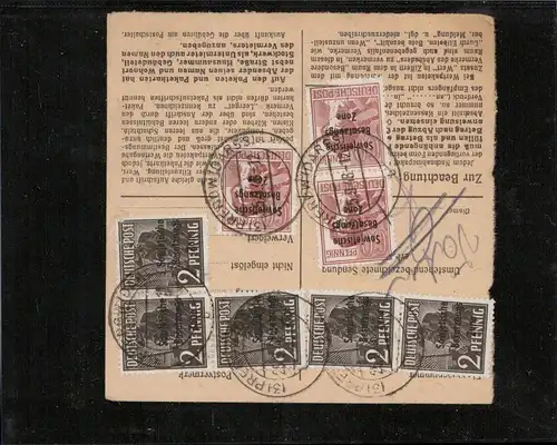 SBZ 1948 Nr 197 u.a. gestempelt (211546)