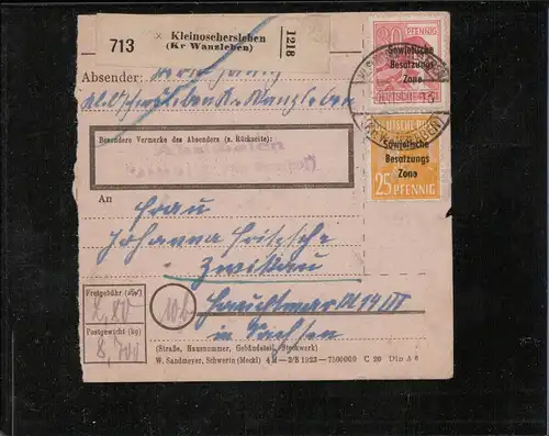 SBZ 1948 Nr 192 u.a. gestempelt (211548)
