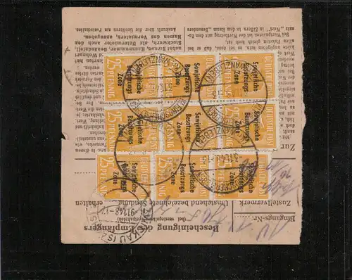 SBZ 1948 Nr 192 u.a. gestempelt (211548)