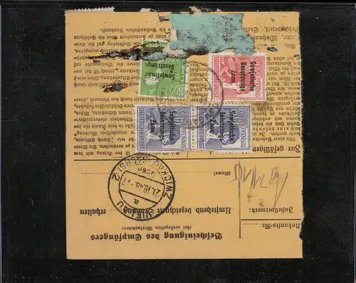 SBZ 1948 Nr 196 u.a. gestempelt (211550)