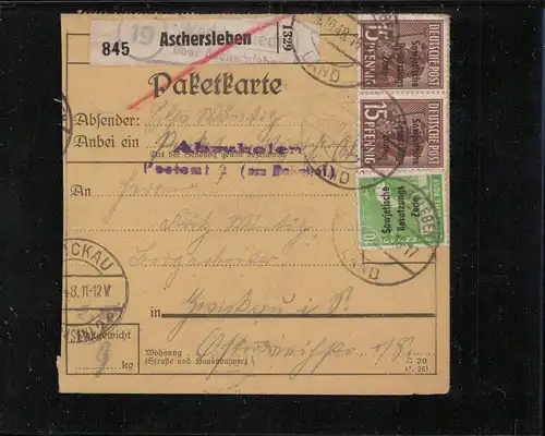 SBZ 1948 Nr 187 u.a. gestempelt (211551)