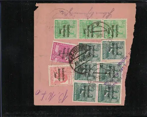 SBZ 1948 Nr 197 u.a. gestempelt (211553)