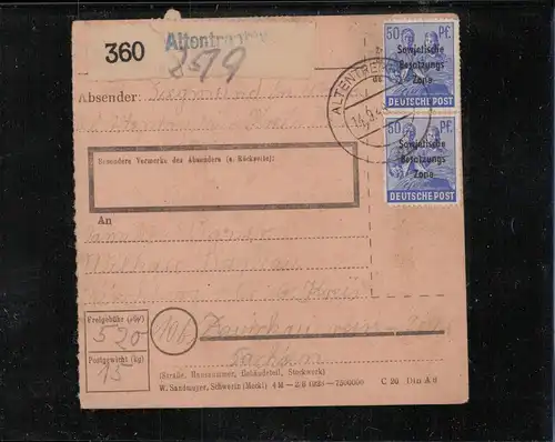 SBZ 1948 Nr 194 u.a. gestempelt (211555)