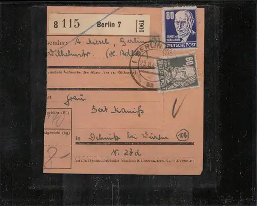 SBZ 1948 Nr 226 u.a. gestempelt (211561)