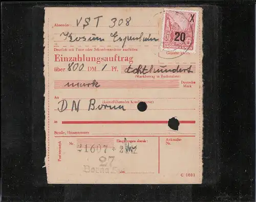 DDR 1953 Nr 439 gestempelt (211595)