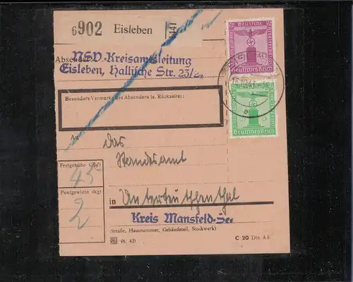 DEUTSCHES REICH DIENST 1938 Nr 147+154 gestempelt (211598)