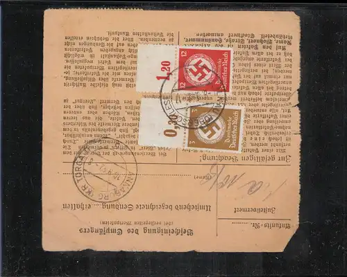 DEUTSCHES REICH DIENST 1934/38 Nr 135 u.a. gestempelt (211602)