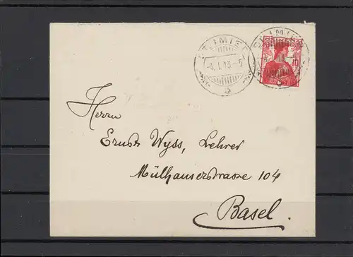 SCHWEIZ 1912 Nr II siehe Beschreibung (211750)