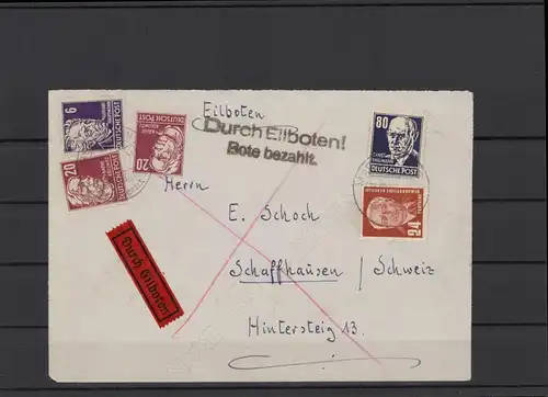 DDR 1952 interessanter Brief (212073)