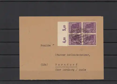 KONTROLLRAT 1947 Nr 944a gestempelt (212391)