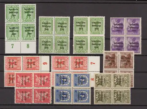 SBZ 1948 Nr 200-206 postfrisch (213353)