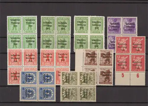 SBZ 1948 Nr 200-206 postfrisch (213356)
