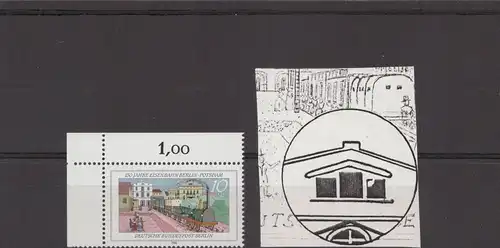 BERLIN 1988 Nr 822 I postfrisch (213455)