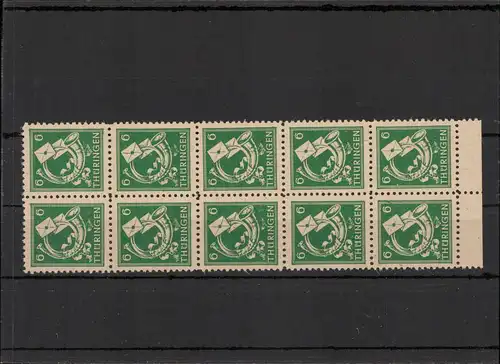 SBZ 1945 Nr 95AYy postfrisch (213560)
