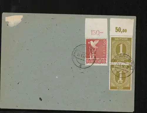 KONTROLLRAT 1947 Nr 961 OR gestempelt (214008)