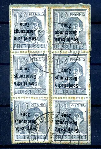 SBZ 1948 Nr 186K gestempelt (214053)
