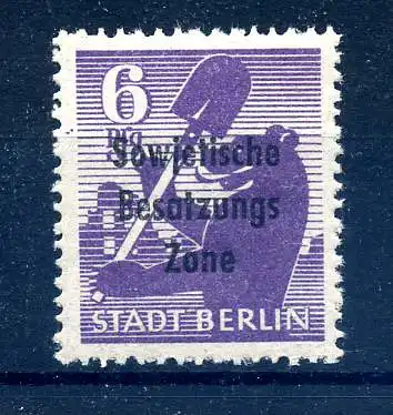 SBZ 1948 Nr 201Awbx postfrisch (214159)
