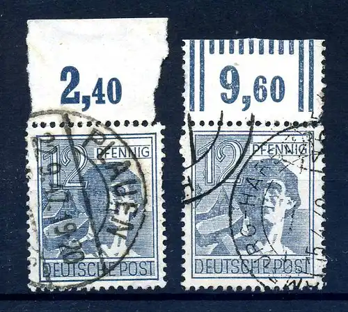 KONTROLLRAT 1947 Nr 947 gestempelt (214321)