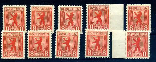 SBZ 1945 Nr 3B postfrisch (215708)