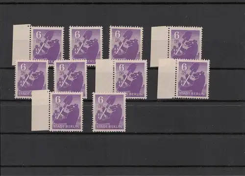 SBZ 1945 Nr 2Awbzt postfrisch (215802)