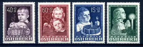 OESTERREICH 1949 Nr 929-932 postfrisch (216076)