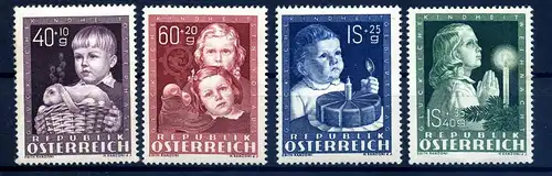 OESTERREICH 1949 Nr 929-932 postfrisch (216084)
