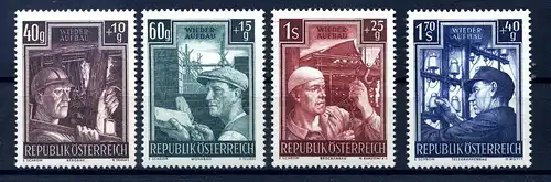 OESTERREICH 1951 Nr 960-963 postfrisch (216092)